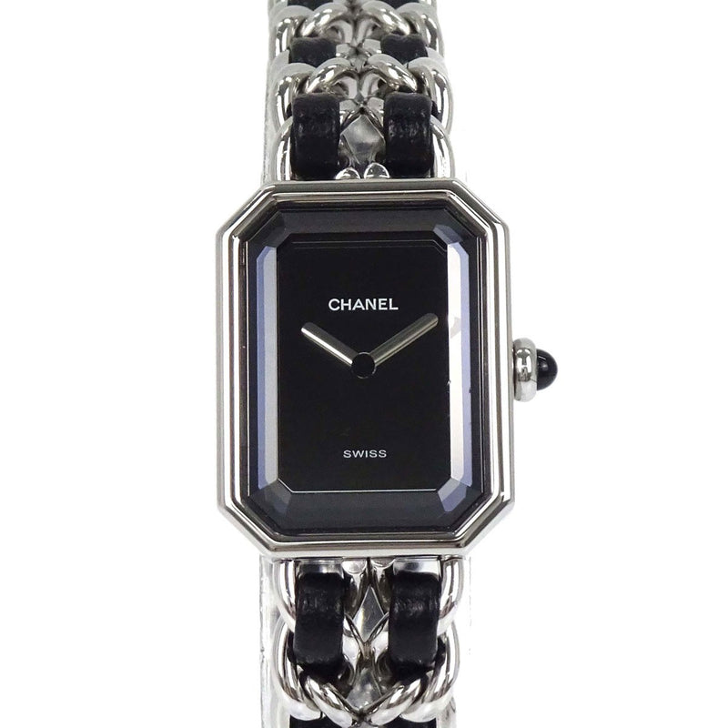 Chanel Premiere Rock Quartz Stainless Steel And Leather Watches