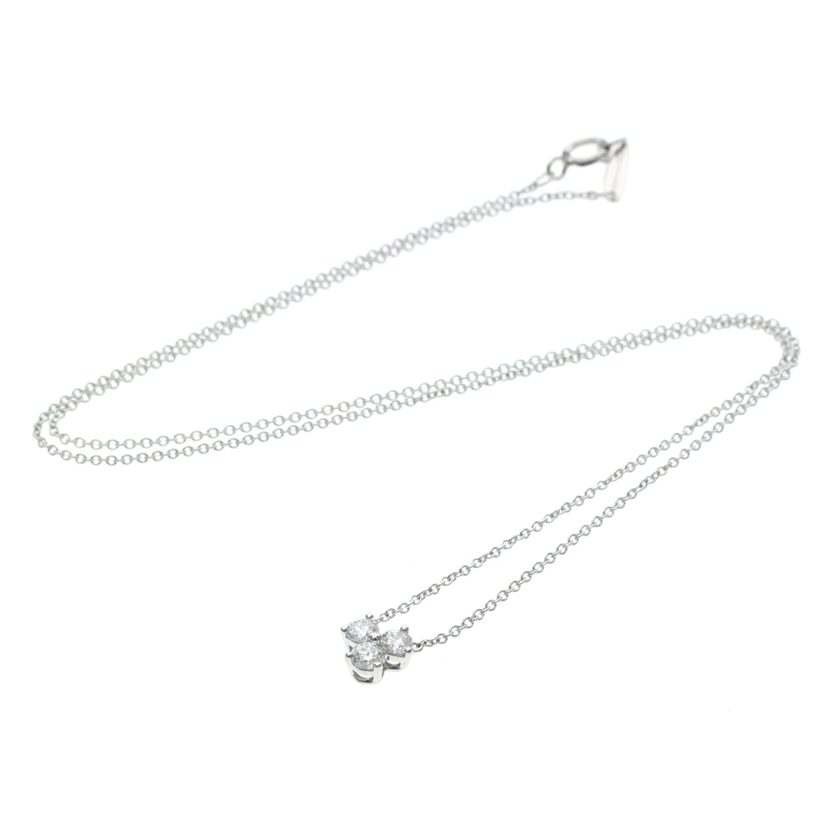 Tiffany & Co. Aria Pendant Platinum And Diamonds Silver Bijoux