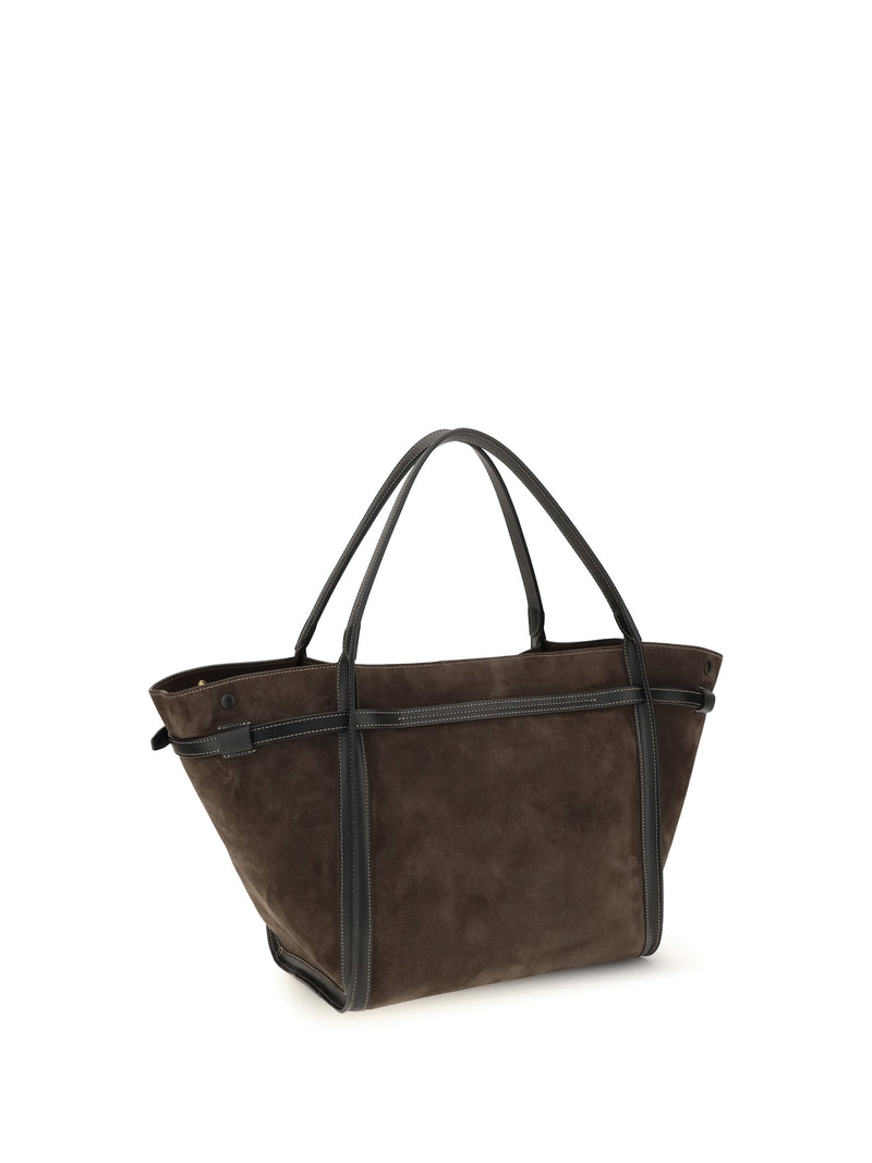 Tods Tote Bag — Brown Calf Leather