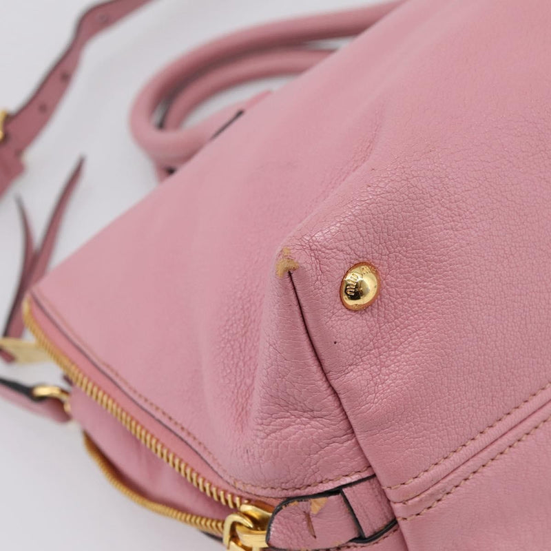 Miu Miu Beau Top Handle Leather Multicolour Bag