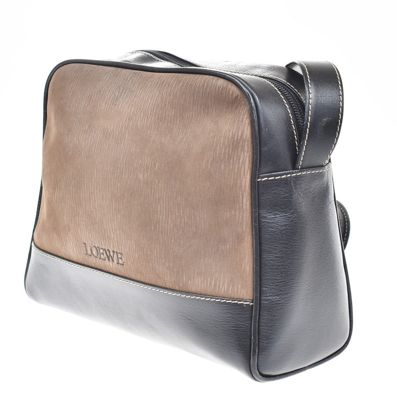 Loewe Velazquez Shoulderbag Leather Brown Bag