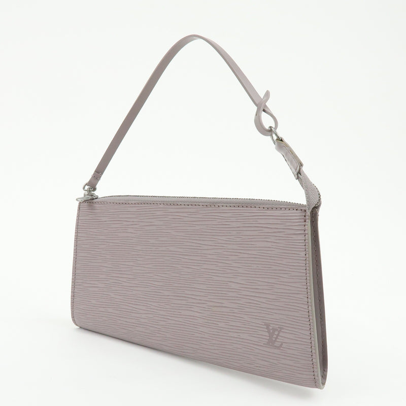 Louis Vuitton Pochette Accessoires Epi Leather Purple Bag