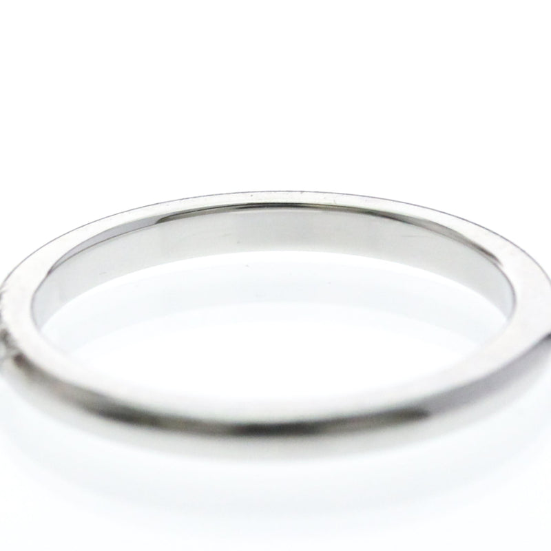 Tiffany & Co. Forever Wedding Band 950 Platinum With Diamonds Silver Bijoux