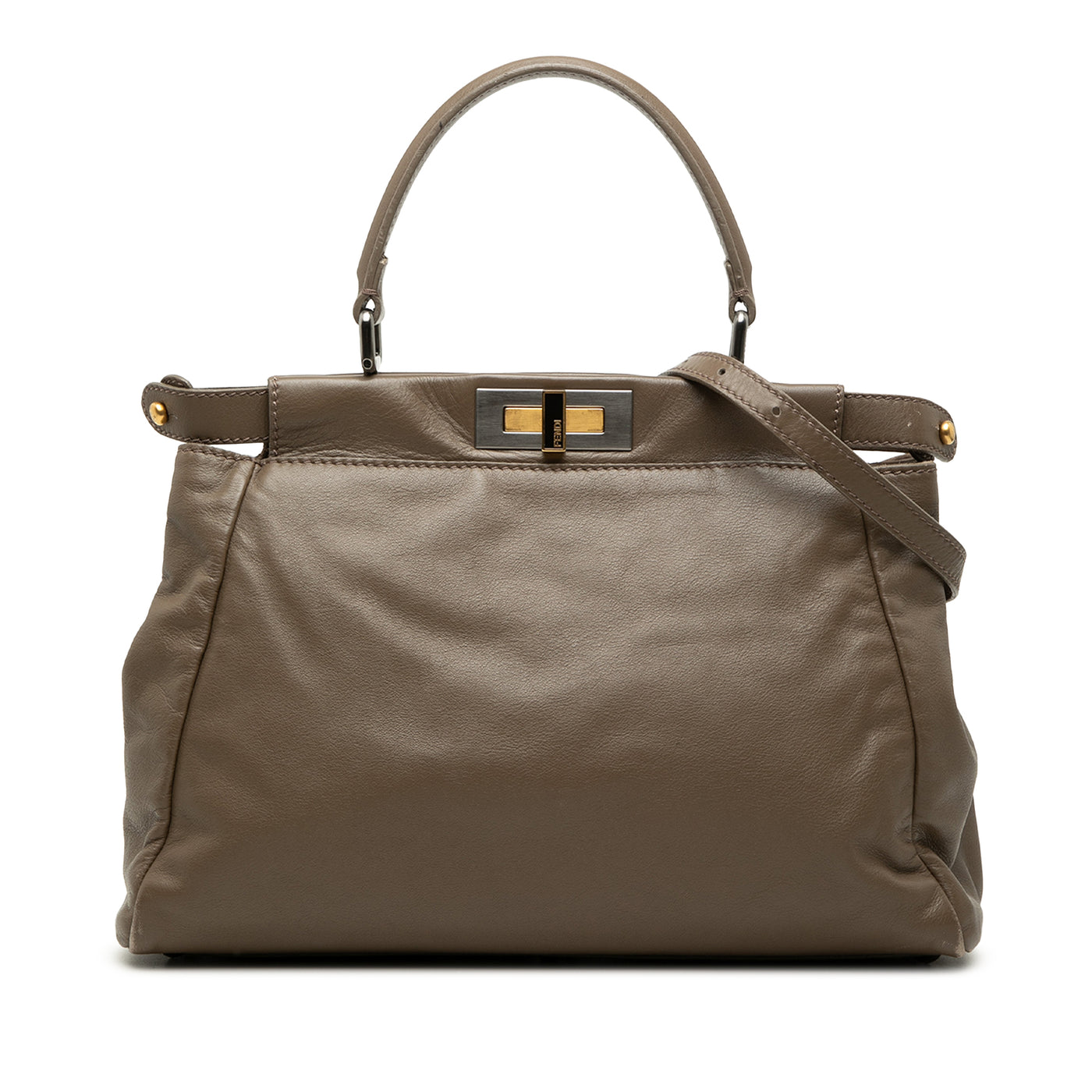 Medium Calfskin Peekaboo Iconic Satchel - Image 1