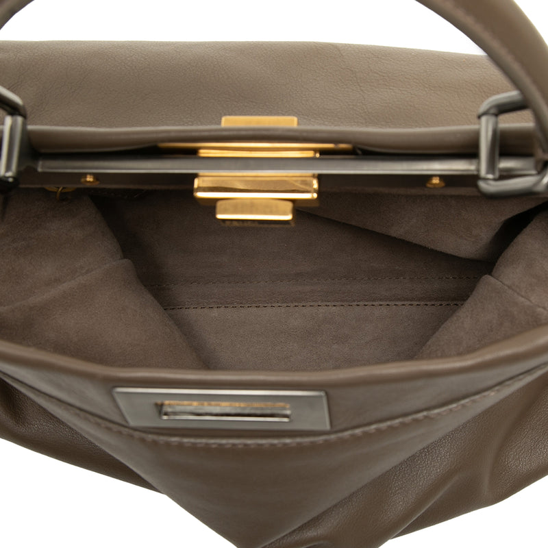 Medium Calfskin Peekaboo Iconic Satchel - Image 4