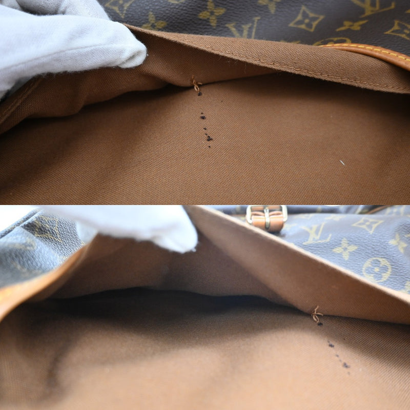 Louis Vuitton Saumur Monogram Canvas Brown Bag