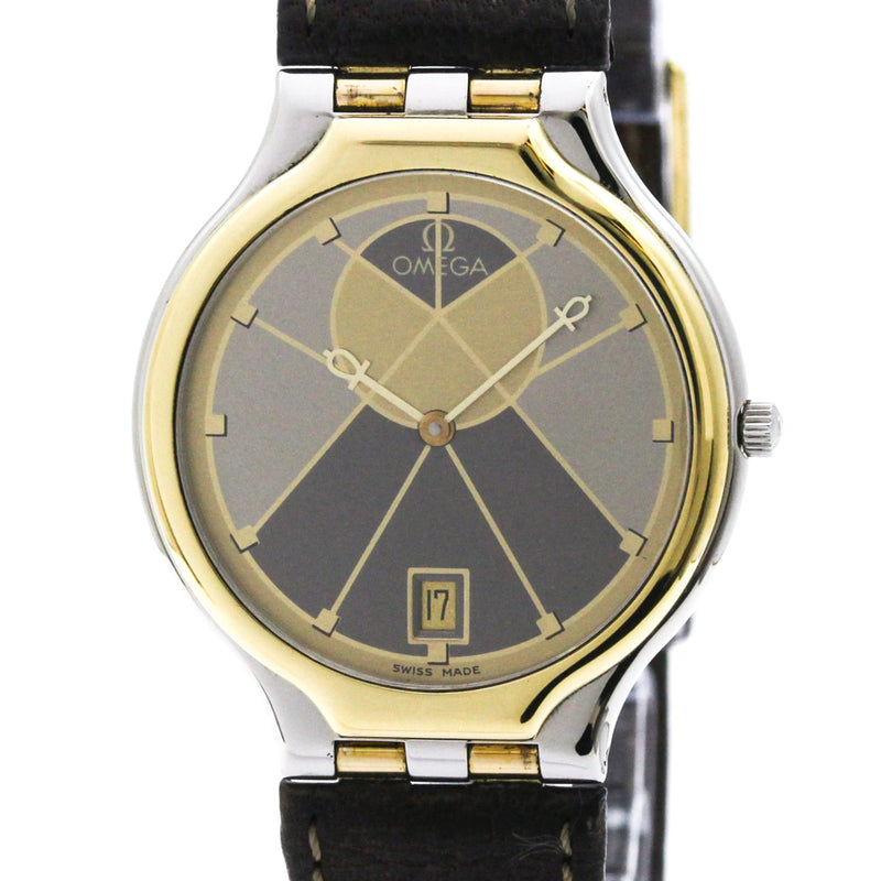 Omega De Ville Quartz Stainless Steel And Yellow Gold Watches