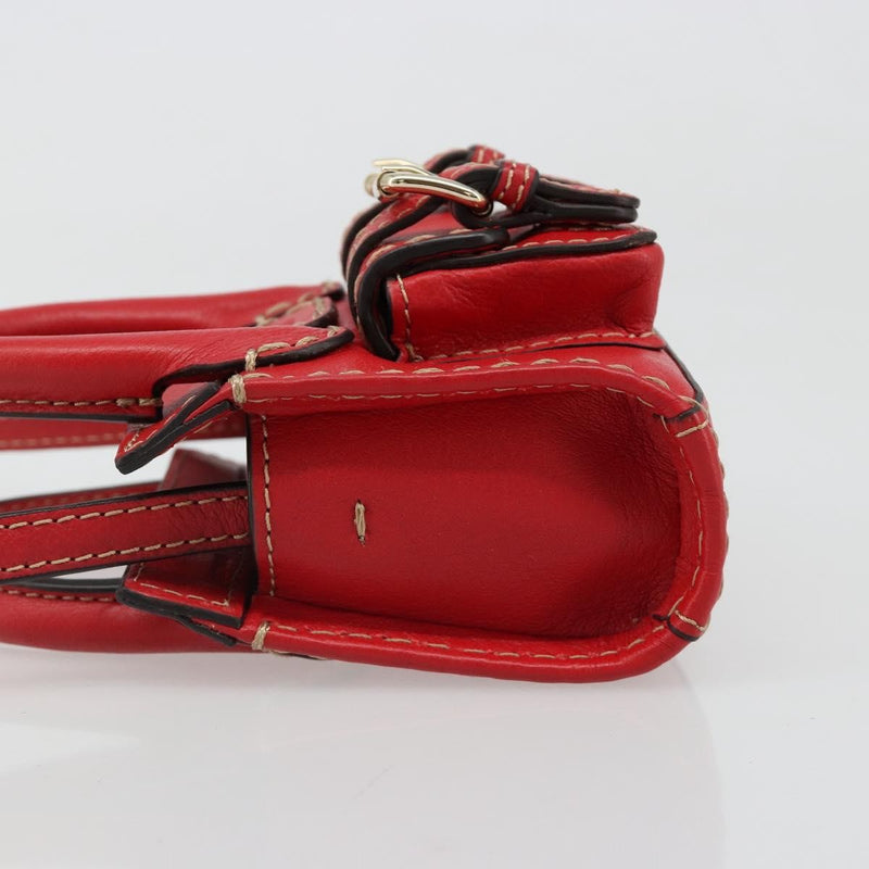 Chloe Edith Leather Red Bag