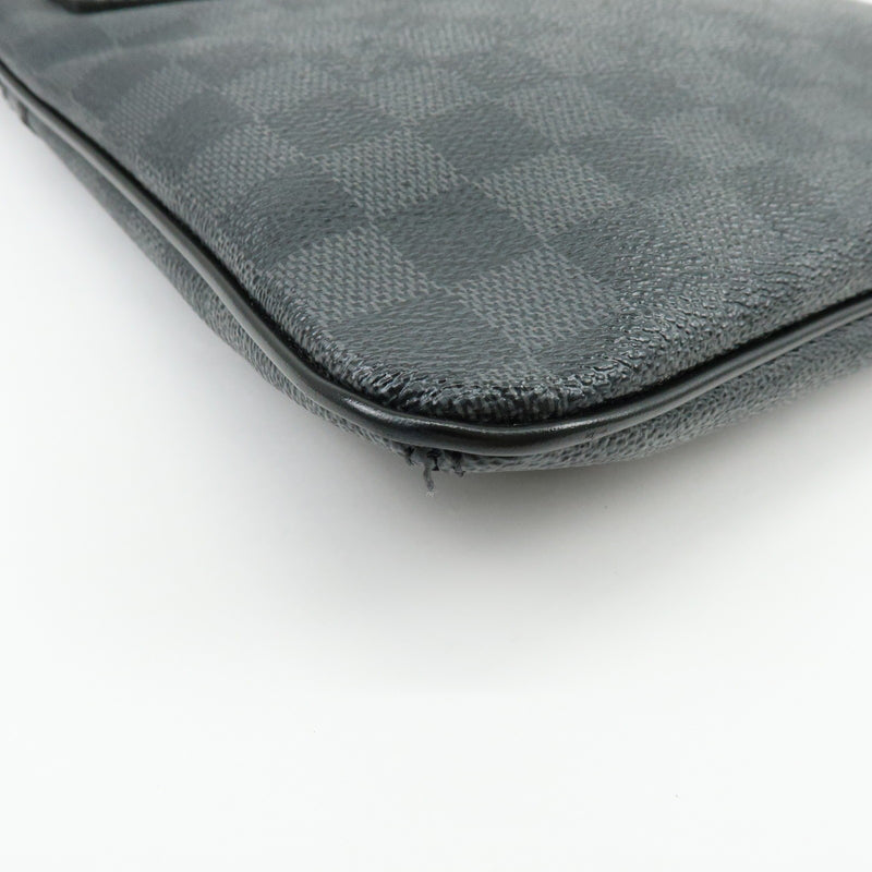 Louis Vuitton Thomas Damier Graphite Black Canvas Bag
