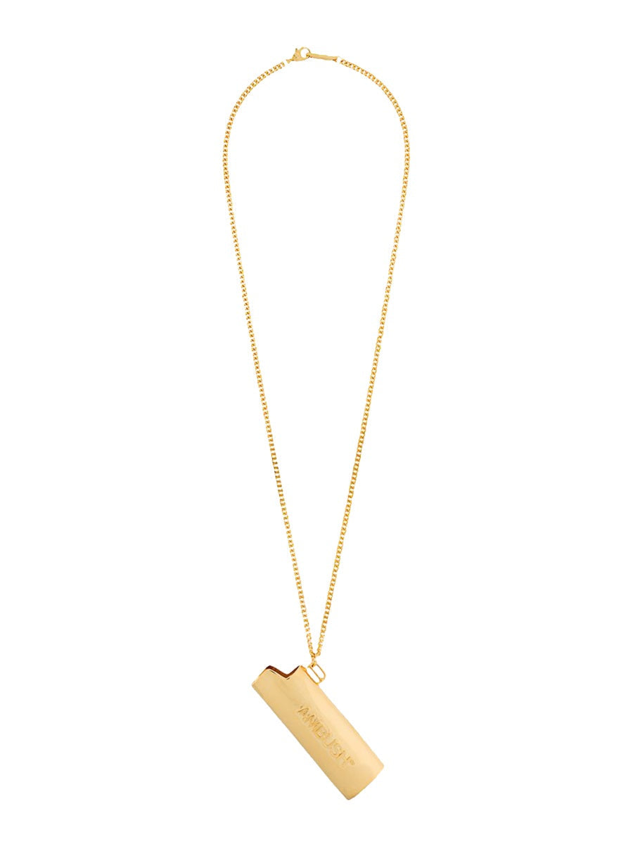 Ambush Lighter Holder Necklace — Gold Metal Necklaces