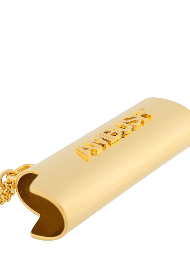 Ambush Lighter Holder Necklace — Gold Metal Necklaces