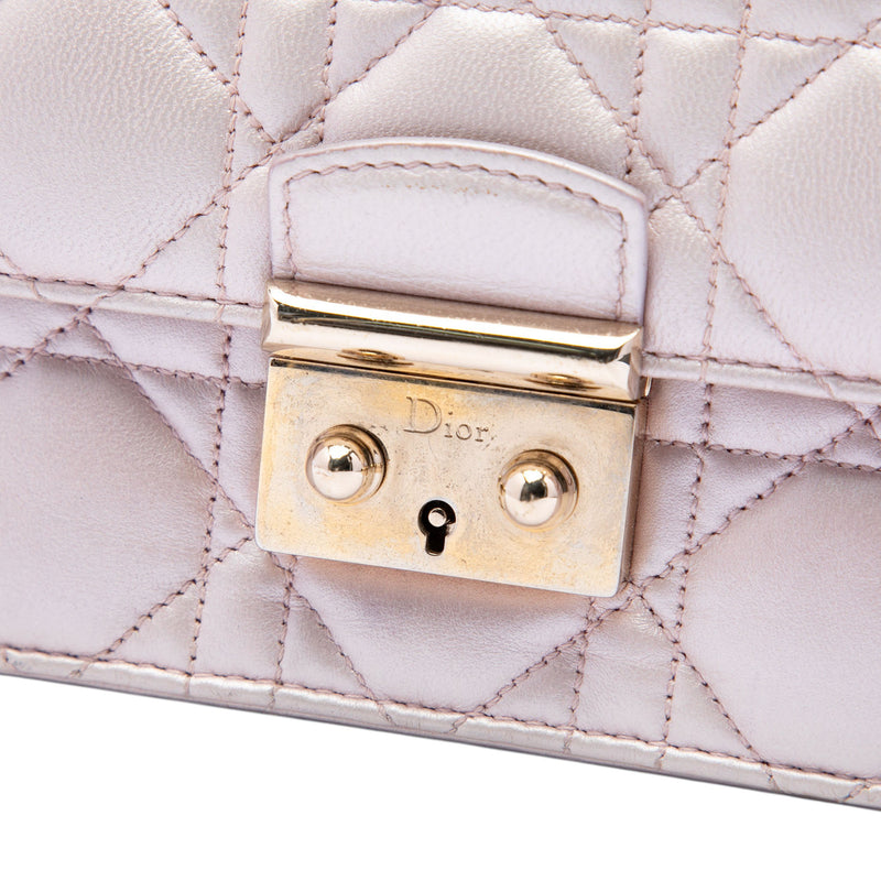 Metallic Lambskin Cannage Miss Dior Promenade Crossbody - Image 5