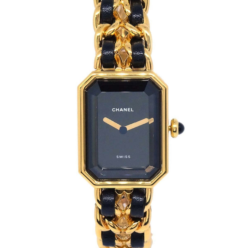 Chanel Premiere Rock Quartz Stainless Steel And Leather Watches