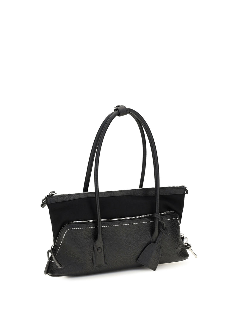 Maison Margiela 5ac Shoulder Bag — Black Calf Leather Bos Taurus