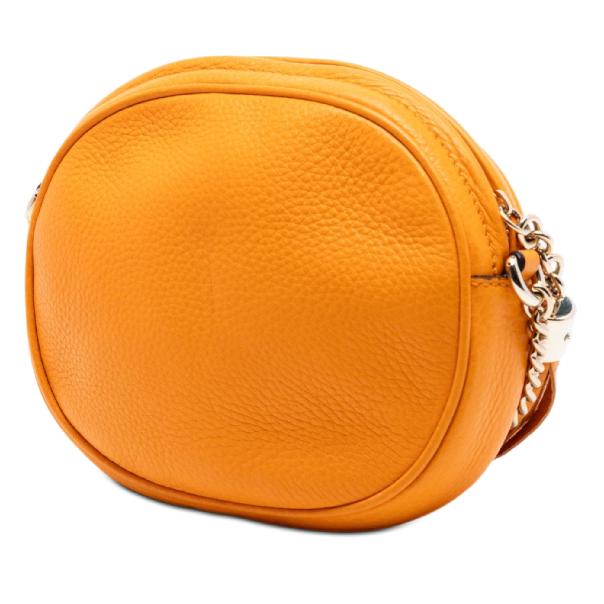 Mini Pebbled Calfskin Soho Chain Crossbody - Image 2