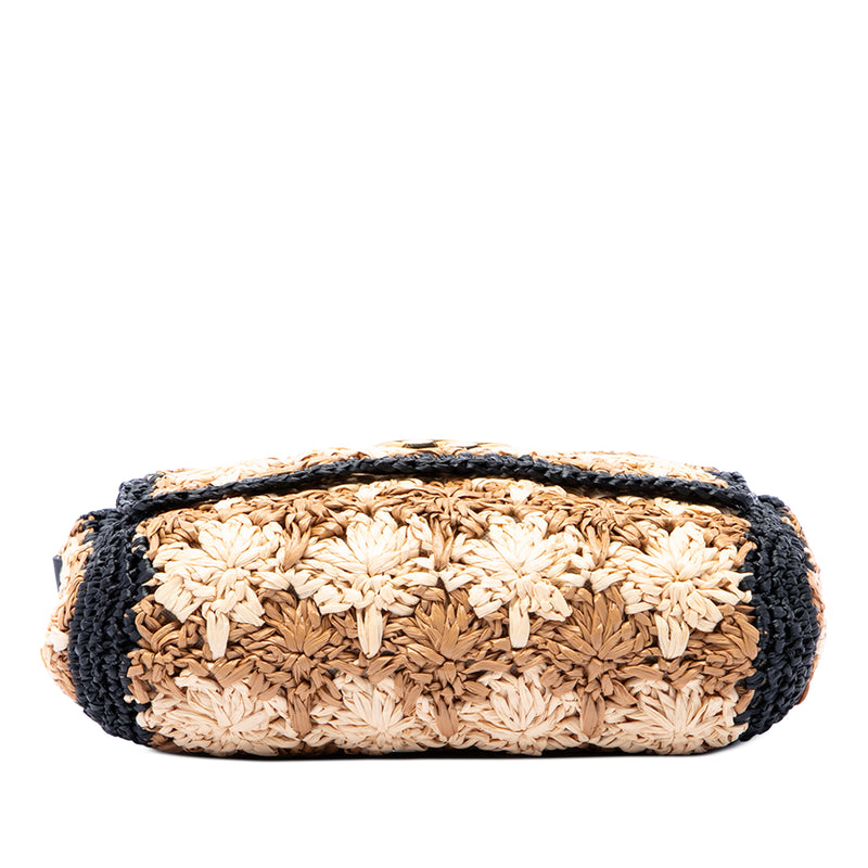 Small GG Marmont Raffia Crossbody - Image 3