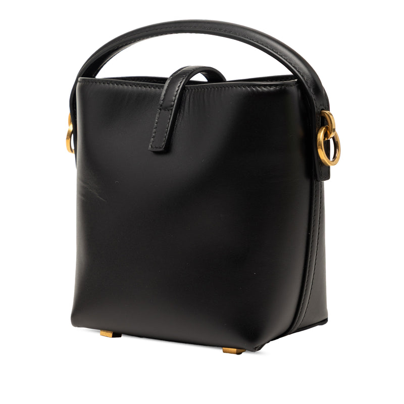 Mini Shiny Calfskin Le 37 Bucket Bag - Image 2