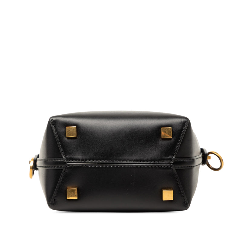 Mini Shiny Calfskin Le 37 Bucket Bag - Image 3