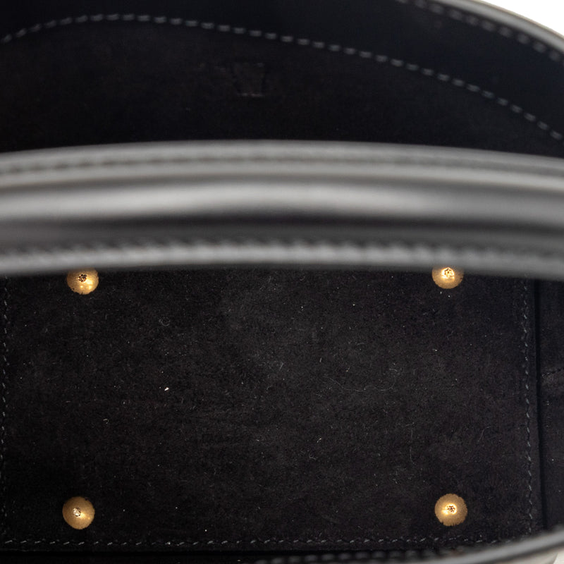Mini Shiny Calfskin Le 37 Bucket Bag - Image 4