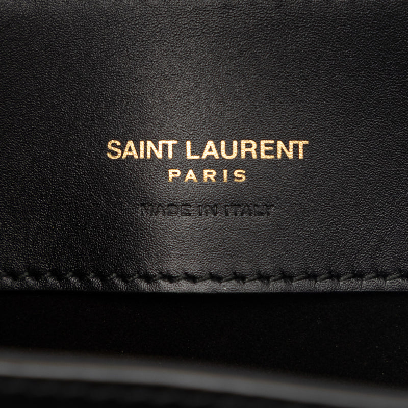 Mini Shiny Calfskin Le 37 Bucket Bag - Image 5