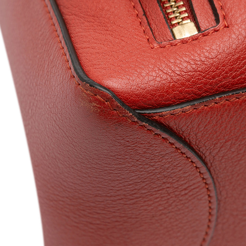 Medium Leather Faye Day Satchel - Image 10