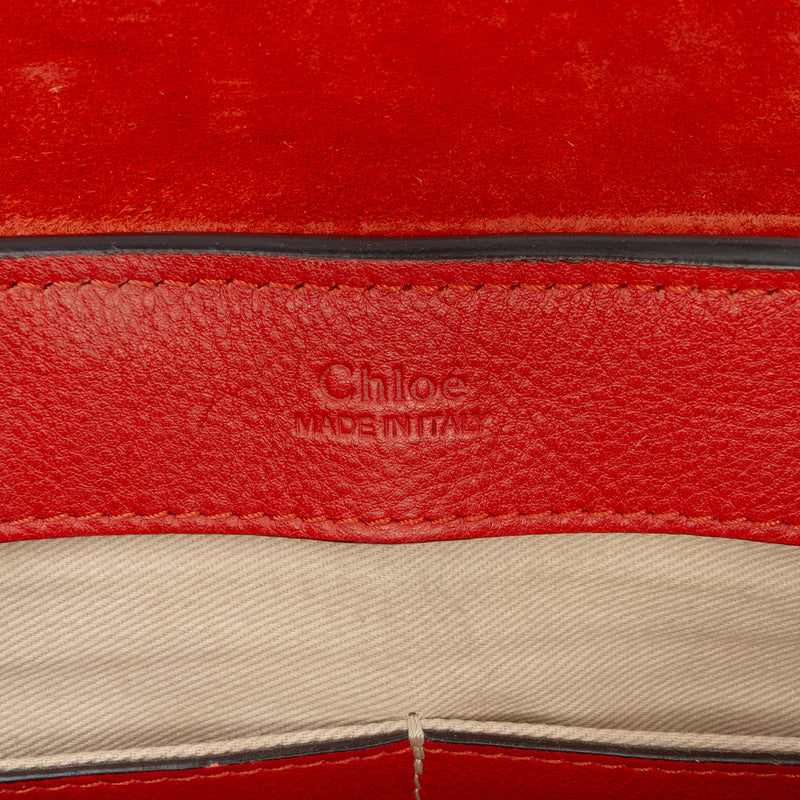 Medium Leather Faye Day Satchel - Image 5