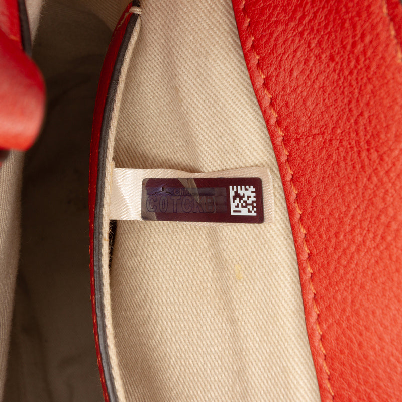 Medium Leather Faye Day Satchel - Image 6