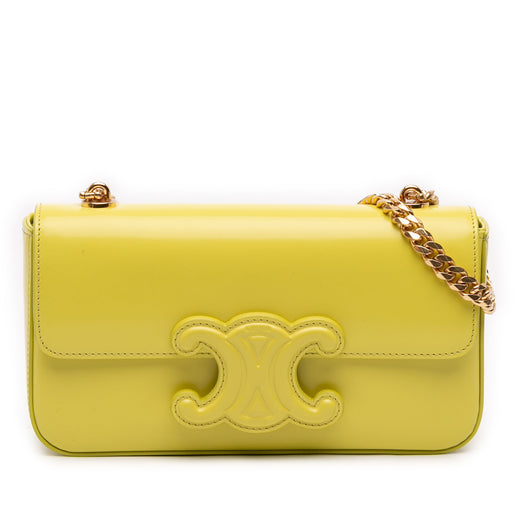 Shiny Calfskin Claude Chain Shoulder Bag - Image 1