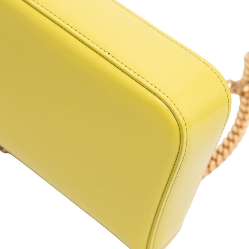 Shiny Calfskin Claude Chain Shoulder Bag - Image 7