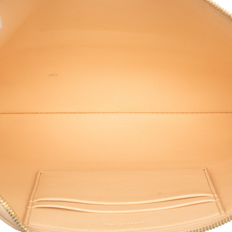 Bicolor Leather Solo Clutch - Image 4