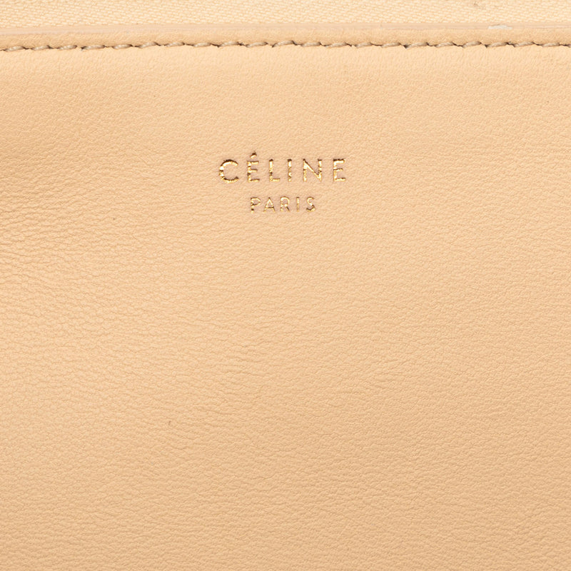 Bicolor Leather Solo Clutch - Image 5