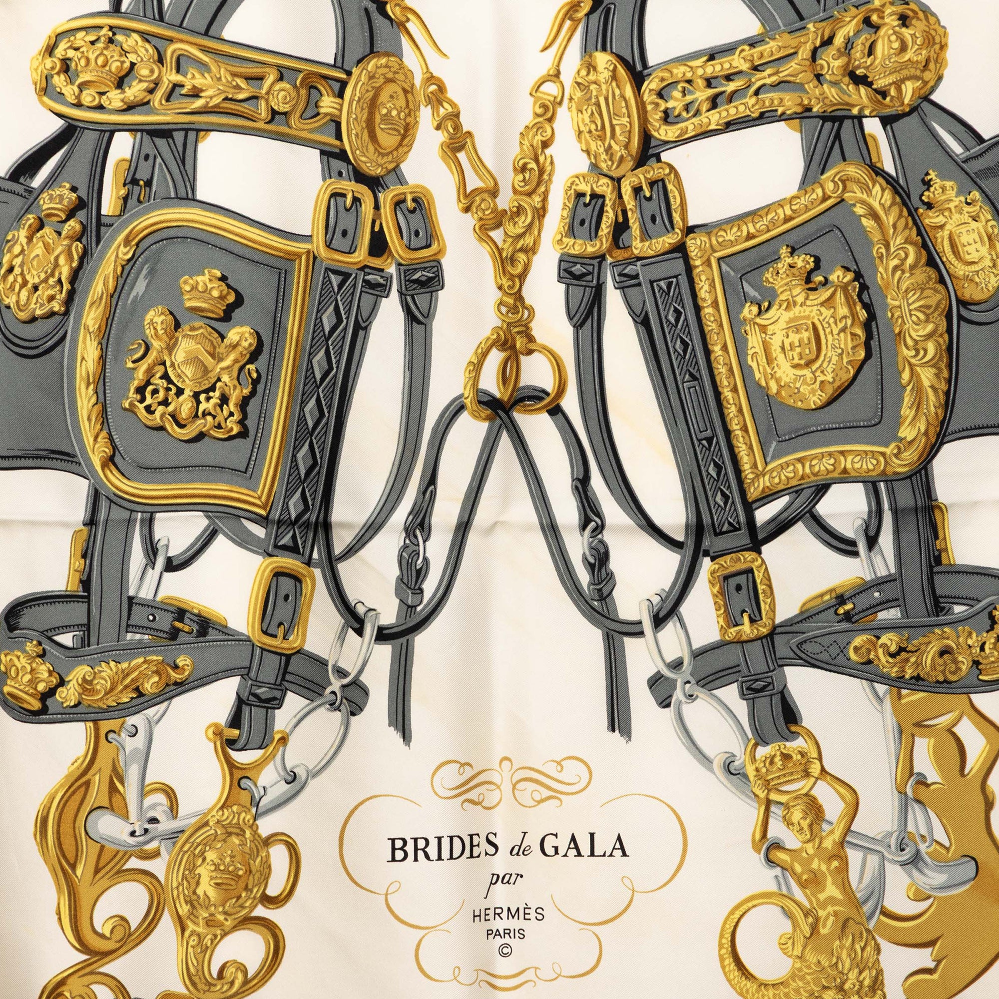 Brides de Gala Silk Scarf 90 - Image 3