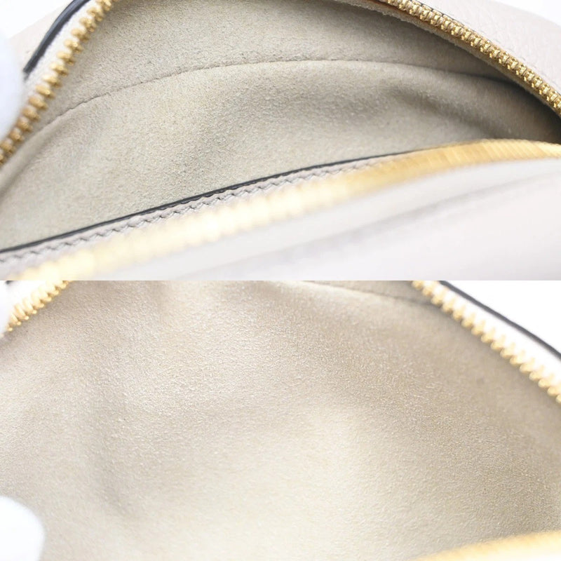 Salvatore Ferragamo City Camera Leather White Bag