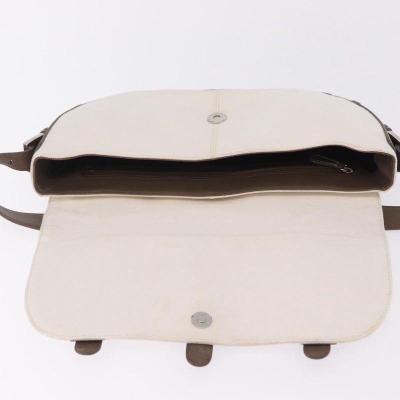 Loewe Shoulder Bag Canvas White