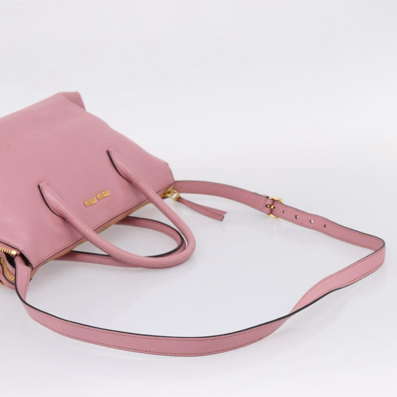 Miu Miu Beau Top Handle Leather Multicolour Bag