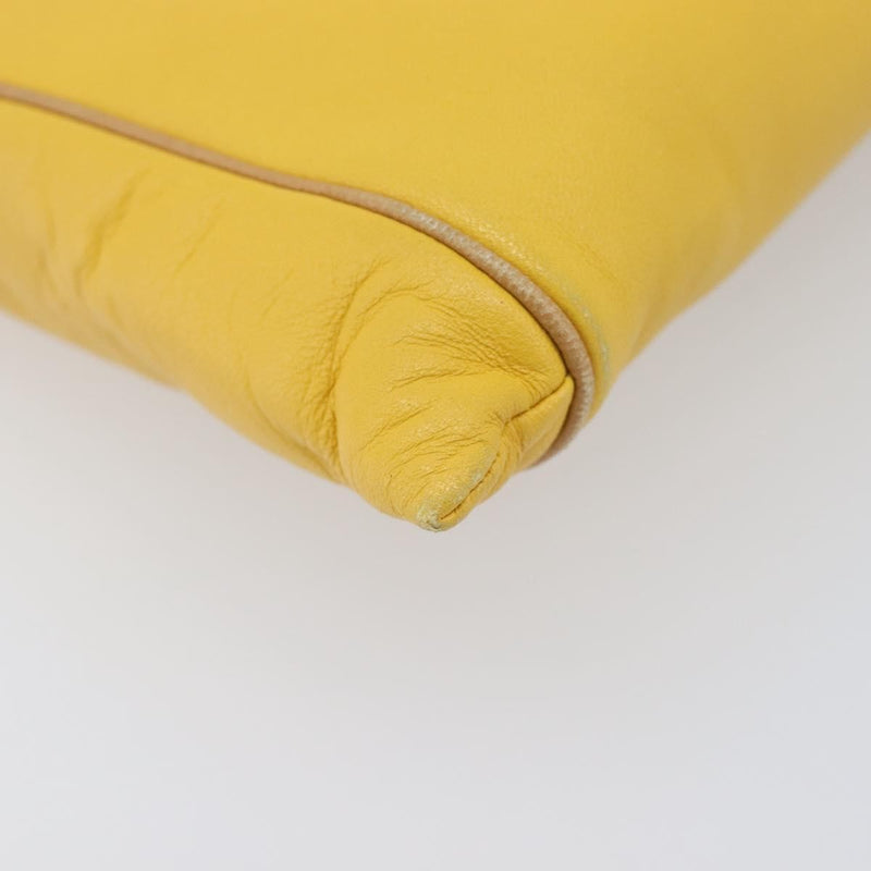 Loewe Shoulder Bag Leather Yellow