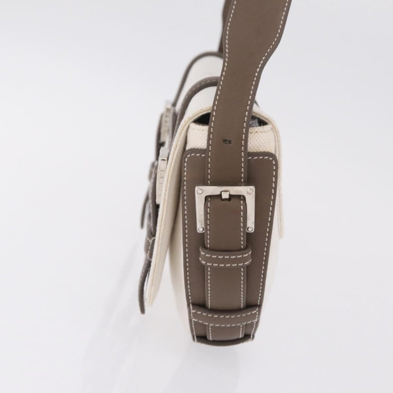 Loewe Shoulder Bag Canvas White
