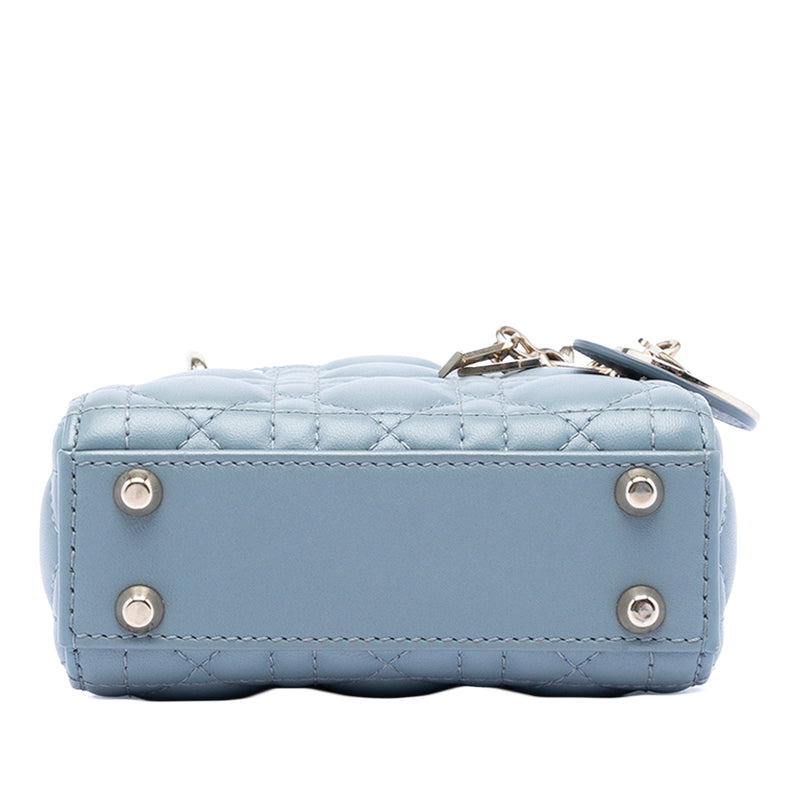 Micro Lambskin Cannage Lady Dior - Image 3