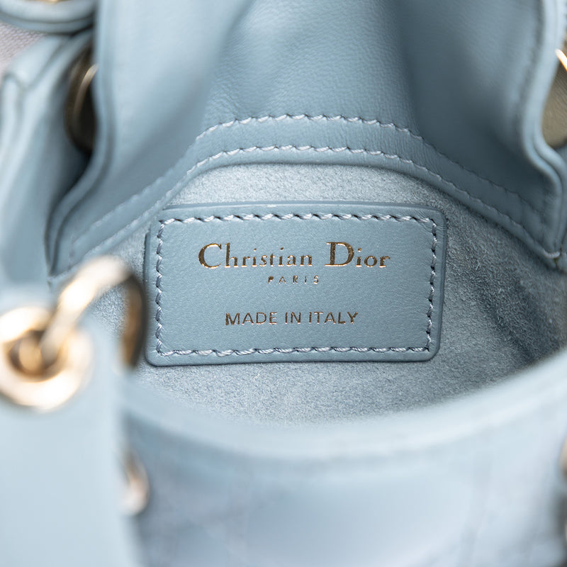 Micro Lambskin Cannage Lady Dior - Image 5