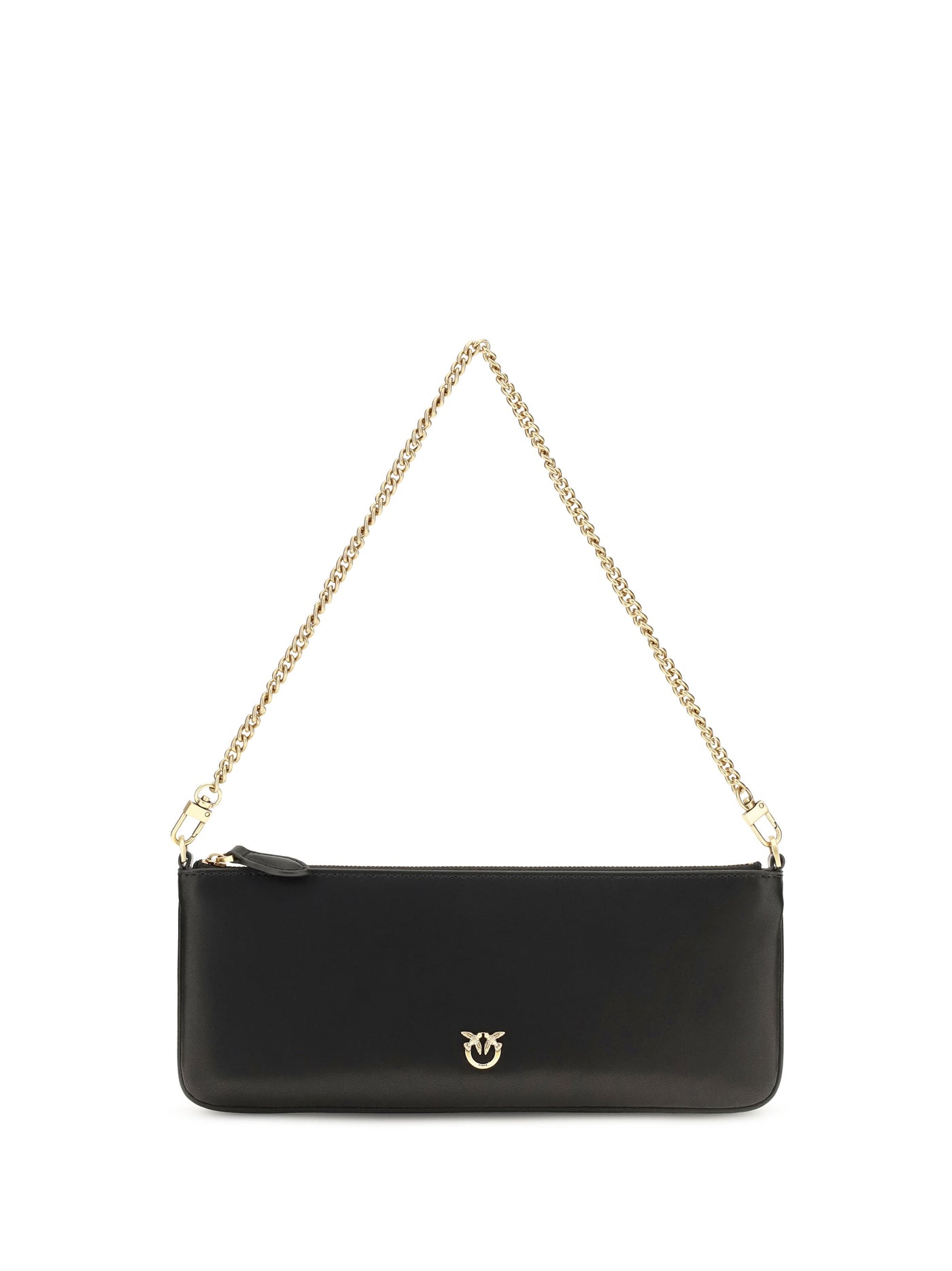 Pinko Horizontal Shoulder Bag — Black