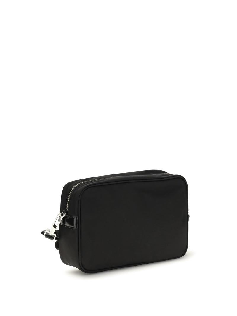 Tory Burch Virginia Shoulder Bag — Black Polyamide