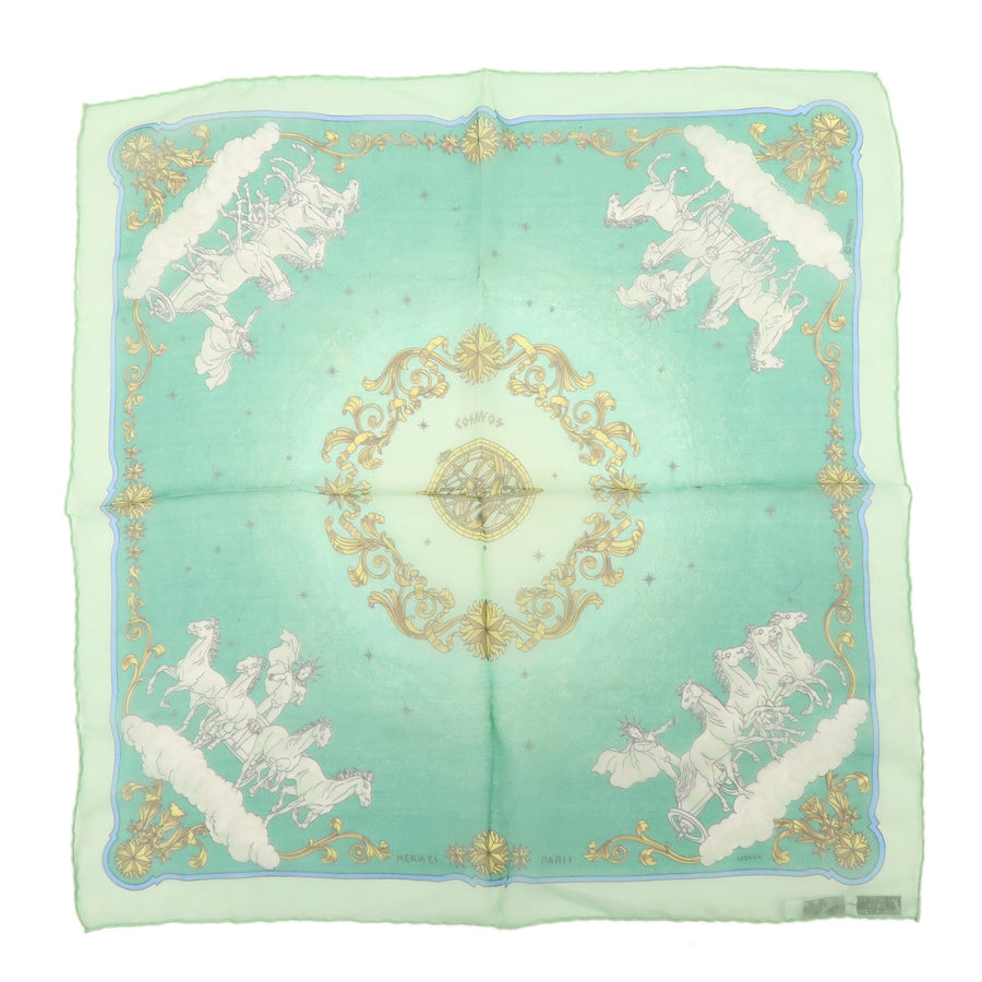Hermes Carré 40 Silk Green Accessory