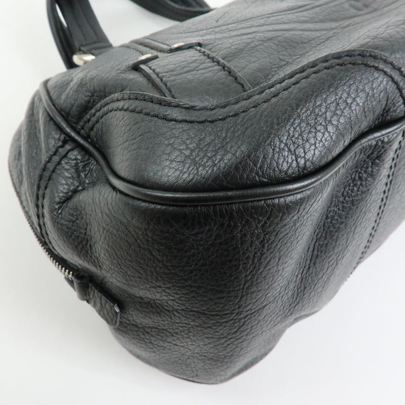 Celine Macadam Leather Black Bag
