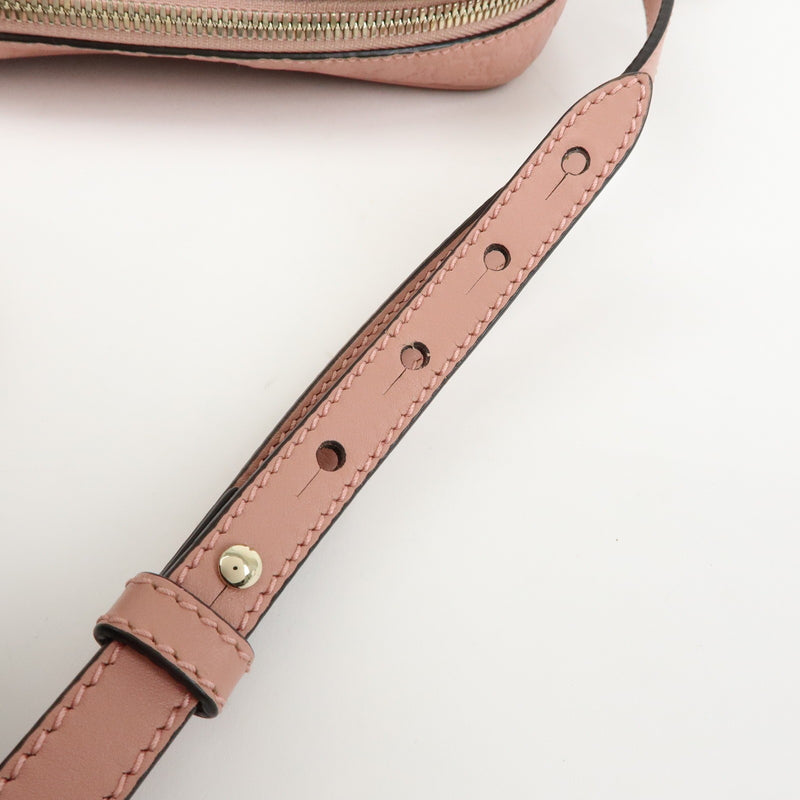 Gucci Bree Disco Microguccissima Leather Pink Bag