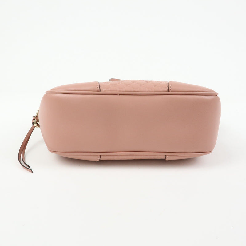 Gucci Bree Disco Microguccissima Leather Pink Bag