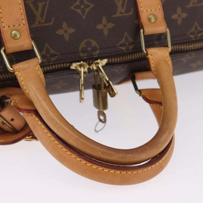 Louis Vuitton Keepall Monogram Canvas Brown Bag