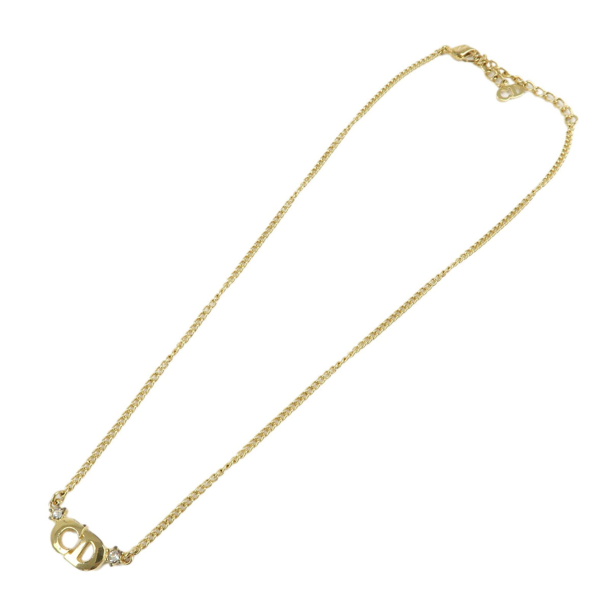 Christian Dior Cd Pendant Metal Gold Bijoux