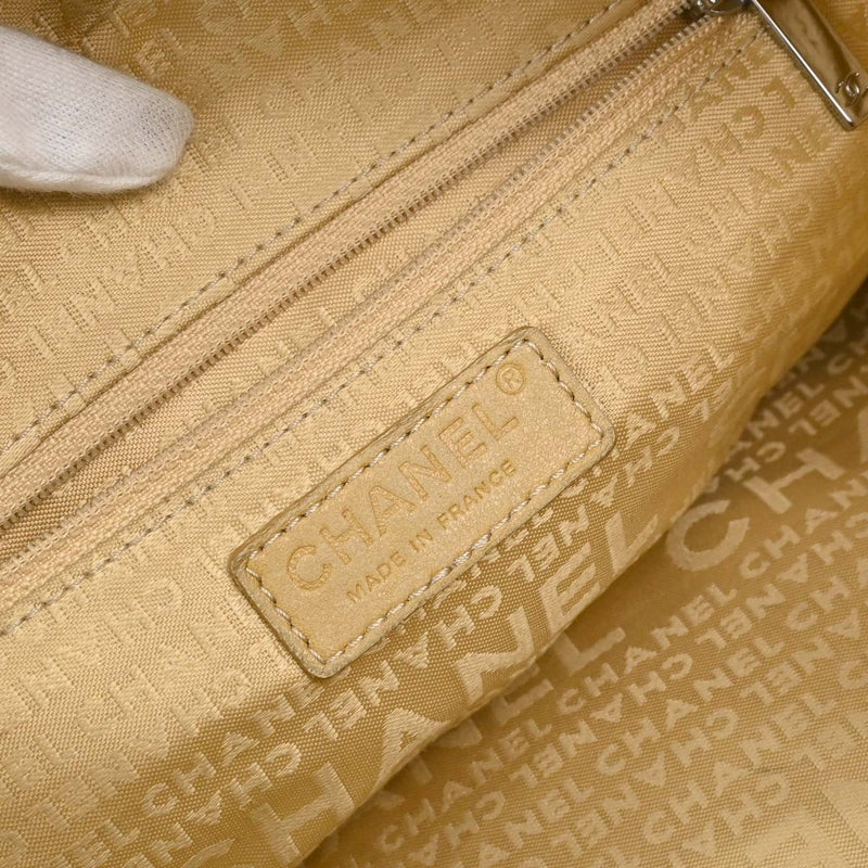 Chanel Vintage Bowler Lambskin Black Leather Bag