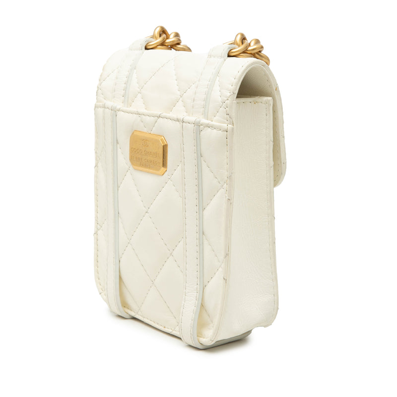 Mini Aged Calfskin City School Flap - Image 2