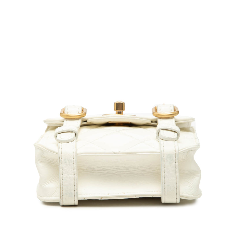 Mini Aged Calfskin City School Flap - Image 3
